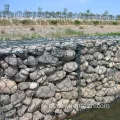 Caixa de Gabion galvanizada revestida com PVC barato